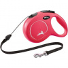 Vodítko Flexi Classic NEW lanko S 5 m červené (do 12 kg)