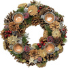 Vianočný adventný veniec 36 cm DR00613