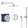 GROHE 34732000 GROTHERM Sprchový termost. set s hlavovou sprchou Cosmopolitan 210 Chróm GRO 34732000