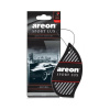 Vega SL02 Areon SportLux Silver závesný papierový osviežovač vzduchu, čierna
