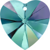 Swarovski Swarovski® Crystals Heart 6228 14,4/14mm Blue Zircon AB