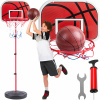 Basketbalový kôš Basketbalová tabuľa Nastaviteľný set s loptou do 160 cm