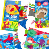 WOOPIE BABY Morské zvieratá chvost Kniha Materiál Rustic