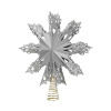Broste Papierová hviezda/špica Broste CHRISTMAS STAR strieborná