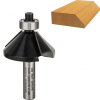 Bosch Fazetová fréza s vodiacim ložiskom, stopka 8 mm 2608628352