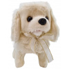 Lamps Psík pudlik na baterky chodí a šteká 16cm