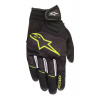 Rukavice ATOM, ALPINESTARS (čierne/žlté fluo) S