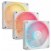 Corsair iCUE LINK LX120-R RGB PWM 3-pack + Hub White CO-9051054-WW