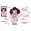 Teddies Panenka Ema hadrová - 40 cm - česky mluvící a zpívající