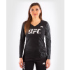 Dámské triko UFC Venum Authentic Fight Week - Dlouhý rukáv - Black Velikost: M