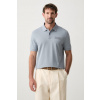 BOSS Green polo tričko pánske bavlnené Paddy Structure 50565163 modrá L