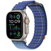 eses Nylonový remienok pre Apple Watch - Modrá 42mm, 44mm, 45mm, 49mm