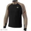 Dynafit Alpine Longsleeve 1/2 Zip tričko, fallen rock/black out S