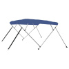Strieška Bimini so 4 oblúkmi, modrá 243x196x137 cm-ForU-92371