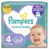 Pampers Plienky Active Baby 4 MAXI 9-14kg 132ks Pampers 951618 Varianta: V001551