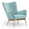 Designové čalúnené kreslo BREEZE mirach cut