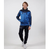 TUTA ROMA CON CAPPUCCIO POLARFLEECE AZZURRO/BLU Tg. S