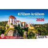 Křížem krážem Českou republikou 2026 - stolní kalendář - Helma