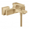 Hansgrohe Metropol - Vaňová batéria nástenná, kartáčovaný bronz 32540140