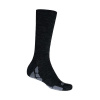 SENSOR Turistické ponožky Merino Black/Grey L (9-11 UK)