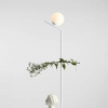 Biela stolová lampa gallia podlaha biela 1095a (Biela stolová lampa gallia podlaha biela 1095a)