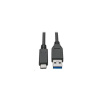 PremiumCord kabel USB-C - USB 3.0 A (USB 3.2 generation 2, 3A, 10Gbit/s) 3m ku31ck3bk