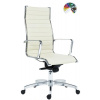 ANTARES Manažérske kancelárske kreslo 8800 KASE RIBBED HIGH BACK čalúnenie KOŽENKA