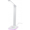 Lampa Strend Pro, stolná, dotykové ovládanie, stmievanie, RGB, podsvietený podstavec, 4 W, biela