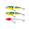 Limitovaná edícia Salmo White Fish 13cm plávajúci-dvojdielny Hot Perch