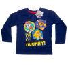 Chlapčenské dlhé tričko PAW PATROL Hooray tmavo modré (farba: modré)