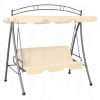 Záhradná hojdačka - Vidaxl Fold -out Garden Swing s baldachýnom, (Vidaxl Fold -out Garden Swing s baldachýnom,)