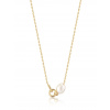 ANIA HAIE N043-02G Pearl Power Ladies Necklace, adjustable