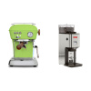 Ascaso Dream PID, Fresh Pistachio + Lelit William PL72-P