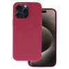 TopQ Zadný kryt Silicone Lite pre Xiaomi Redmi Note 13 Pro 5G burgundy