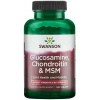 Swanson glukosamín chondroitín msm (glukosamín, chondroitín, msm) 120 tabliet