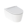 Geberit One wc misa s pomaly sa sklápajúcim sedadlom závesné bez oplachovacieho kruhu s vírivým splachovaním biela 500.202.01.1
