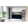 FRONTI Kuchynská linka ALIMOS 240cm Biela + marine blue