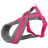 TRIXIE Nylonový postroj PREMIUM podšitý fuchsie S-M:hruď:40-70cm/20mm