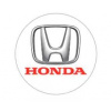 HONDA Živicové samolepky na stredy kolies biele 55mm - 4ks