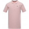 Nax Lopax Pánska bavlnená polokošeľa MTSY841 pink M