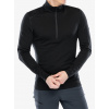 Funkčné tričko Icebreaker 200 Oasis L/S Half Zip - black