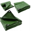 Krycia plachta - Plachta 2x8m hrubá zelená nepremokavá silná posilnená uv ++ kryt (Plachta 2x8m hrubá zelená nepremokavá silná posilnená uv ++ kryt)