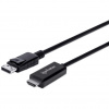 Manhattan 153218 adaptér na video kábel 3 m DisplayPort HDMI Čierna (153218)