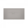 VILLEROY & BOCH Squaro Infinity obdĺžniková sprchová vanička z materiálu Quaryl, do rohu - ľavou stranou ku stene, protišmyk (C), 1500 x 800 x 40 mm, Grey, UDQ1580SQI2LV-3S