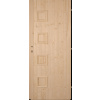 Hrdinka Palubkové dveře Quatro plné - zámek Materiál: smrk, Orientace: Pravé, Šířka: 60 cm