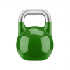 Gorilla Sports Súťažný kettlebell, zelený, 24 kg