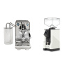 ECM Puristika PID, anthracite + Eureka Mignon Specialita, BL white