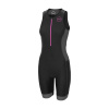 ZONE3 Cyklistická kombinéza - AQUAFLO PLUS - čierna XL