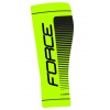 návleky na nohy FORCE COMPRESS, fluo-černé L-XL