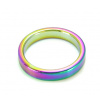 Push Production High Polished Rainbow Cockring (45/10mm)